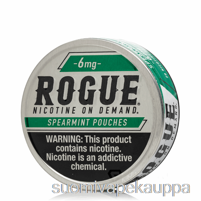 Vape Nesteet Rogue Nikotiinipussit - Viherminttu 6mg